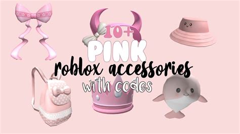 Roblox Accessories Codes Pink 60 Sub Special Youtube