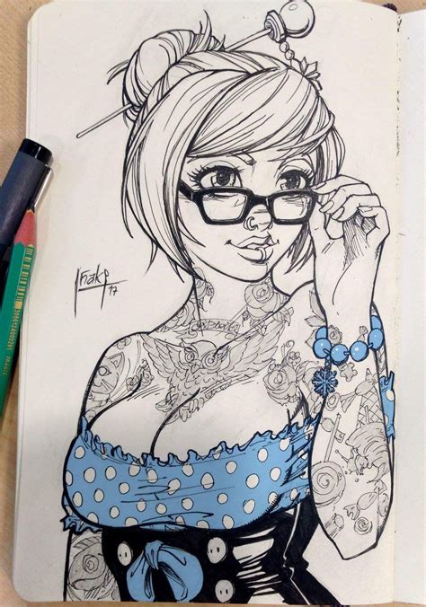 pin up mei traditional art pin up drawings drawing sketches dibujos pin up arte sexy