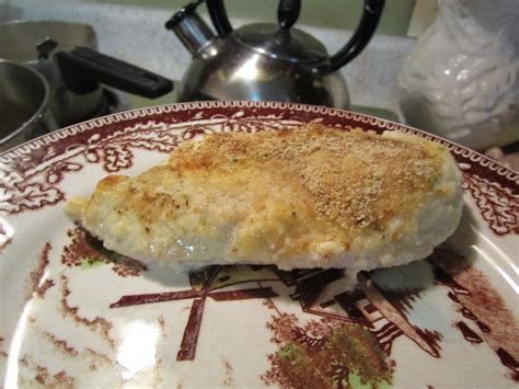 Flour, egg, parmesan cheese and breadcrumbs.to keep the chicken extra juicy i use skinless boneless chicken breast and cut them in. Chicken breasts with sour cream and parmesan cheese. Paula ...
