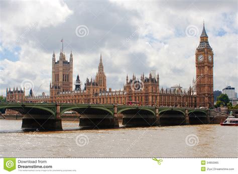 Big Ben London Stock Image Image Of Leisure Landscape 34850965