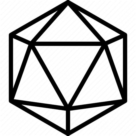 D20 Dice Drawing Dandd Flying D20 Dice Svg Dungeons And Dragons Svg