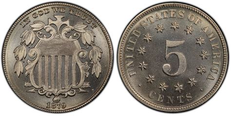 1879 5c Proof Shield Nickel Pcgs Coinfacts