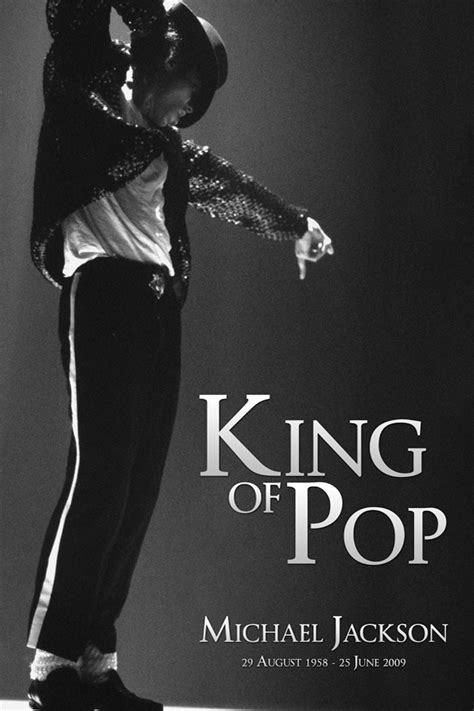 Michael Jackson King Of Pop B W Kraken Posters