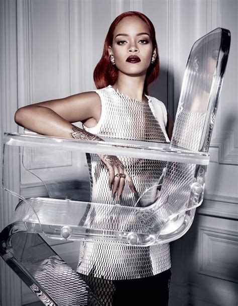 Rihanna Works It In Dior Magazine Cover Shoot By Craig