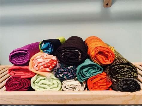 Get Organized Three Simple Ways To Organize And Store Your Scarves