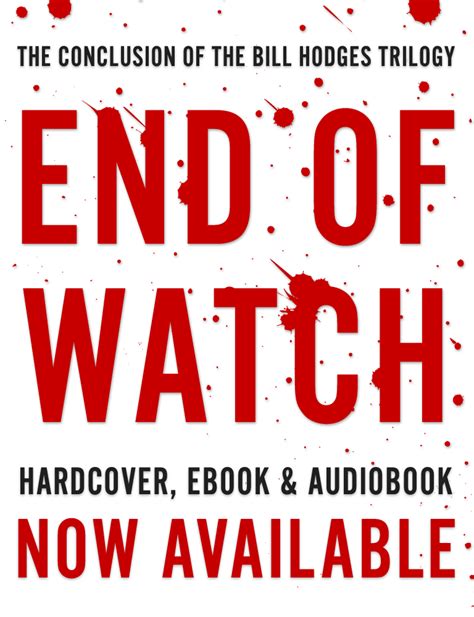 Stephen Kings End Of Watch Now Available
