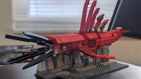Lego Subnautica Below Zero Chelicerate Leviathan Moc Pt2 Youtube