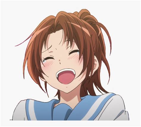 Anime Girl Laughing Png Transparent Png Kindpng