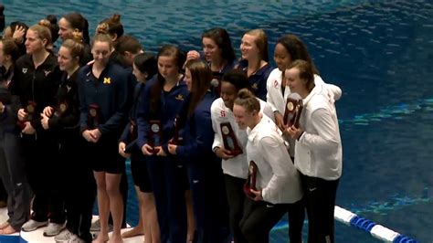 Highlight Stanford Womens Swimming Breaks Ncaa And American Record In
