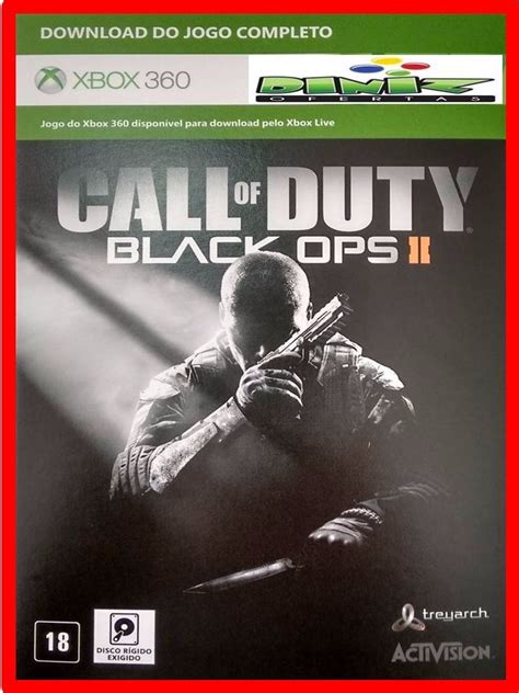 Call Of Duty Black Ops 2 Xbox 360 Mídia Digital 25 Digitos R 9980