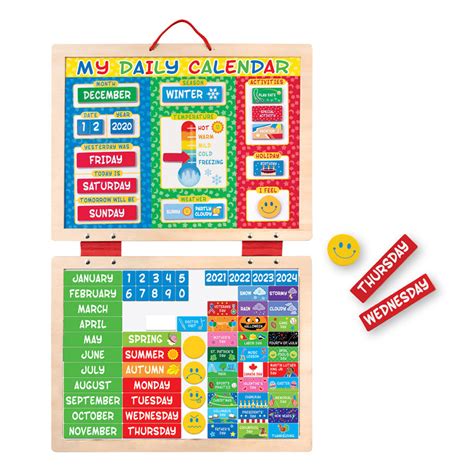 My Magnetic Daily Calendar Melissa And Doug