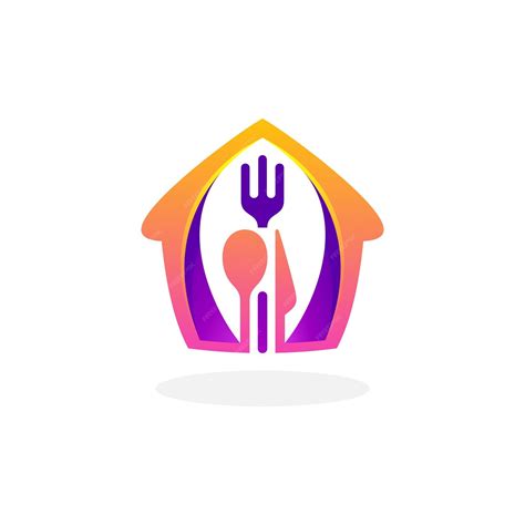 Premium Vector Restaurant Logo With Cutlery Design Template Building Logo