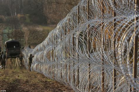 poland to build wire fence along border amid fears russia planning migrant influx from