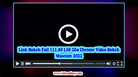 Link Bokeh Full 111.90 L50 204 Chrome Video Bokeh Museum 2022 - TEKNODIARY