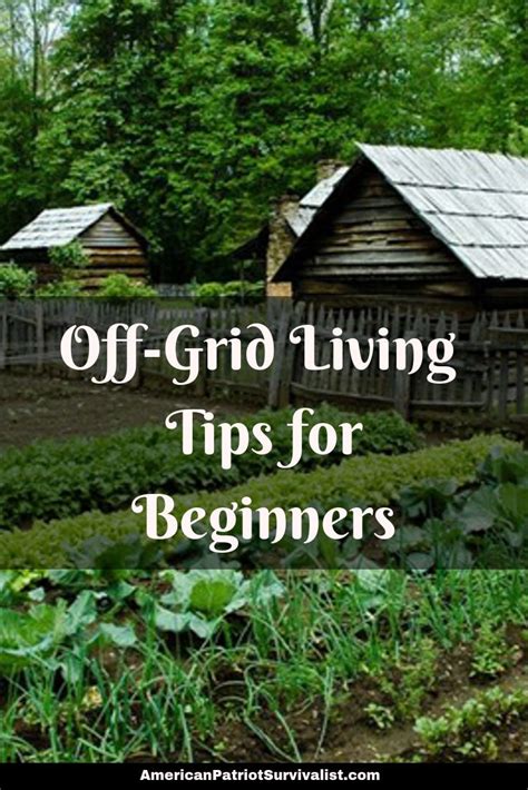 The Words Off Grid Living Tips For Beginners