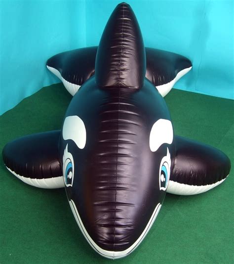 Whale Black Matte Inflatable World