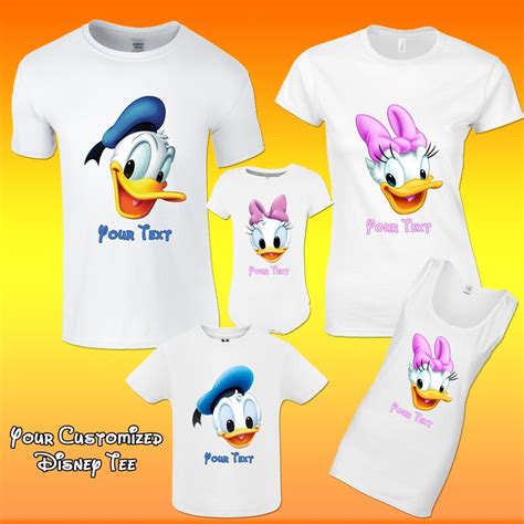 Donald And Daisy Duck Shirts Daisy T Shirt Donald Duck T Shirt Etsy