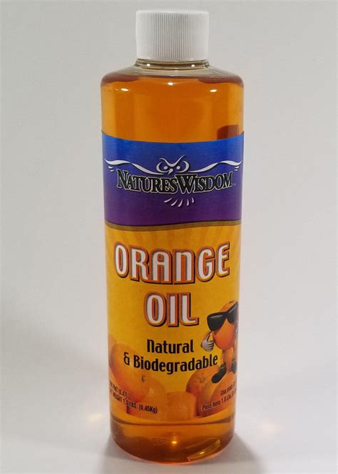 Orange Oil 1 Pint Cleaner And Pest Management Rbsc