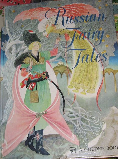 Russian Fairy Tales Giant Golden Book 1960 Hardcover Fairy Tales Childrens Books