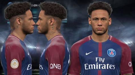 Find this pin and more on neymar jr. Face Neymar Jr (PSG) - PES 2017 - PATCH PES | New Patch ...