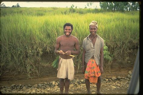 Calphotos Papua New Guinea Men Wearing Traditional Clothing