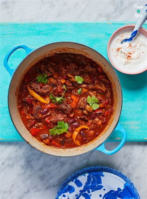 Mexican Chilli Beef Pinch Of Nom