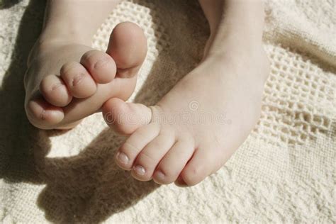Toddlers Cute Toes Stock Photo Image Of Child Body Wiggle 599514