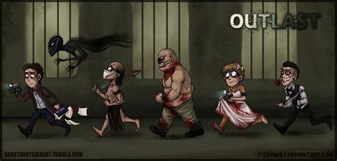 Outlast Horror Video Games Scary Movie Characters Outlast Horror Game