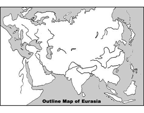 Physical Map Of Asia Printable