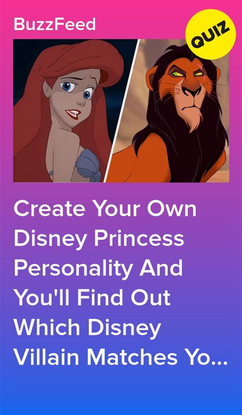 Think Like A Disney Princess And Well Tell You Which Disney Villain