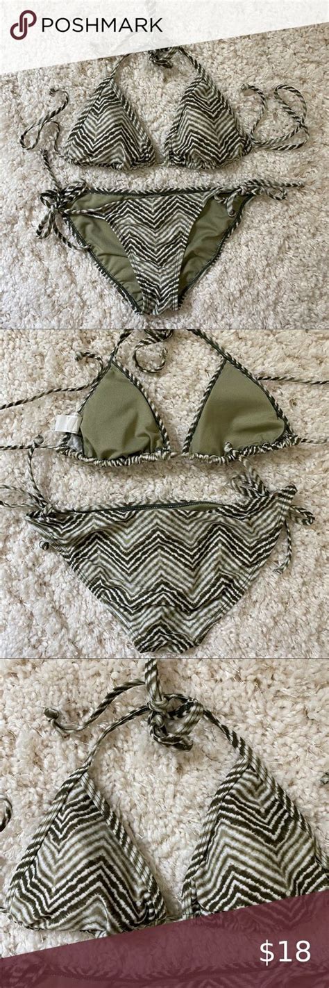 3 25 old navy triangle bikini set gently used in great clean condition top is a small