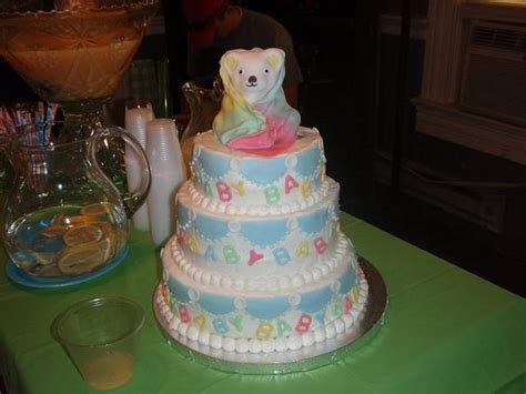 Baby Shower Cake For Unknown Sex Baby Cake By Christy