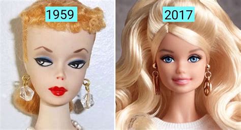 La Sorprendente Evoluci N De Barbie En El Tiempo Las Primeras Eran Muy