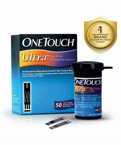 One Touch Ultra Test Strips 50s Pack One Touch Buy One Touch