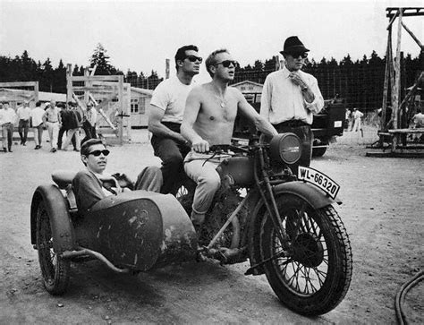Steve McQueen The Great Escape Motorcycle 01 Nov 1962 Mu Flickr