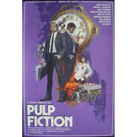 Pulp Fiction Limited Edition Print By Paul Mann Illustraction Gallery