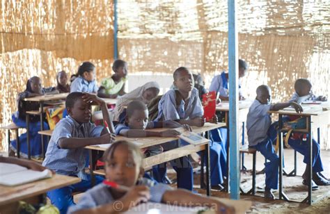 Classroom At School In Niamey Niger West Africa License Download