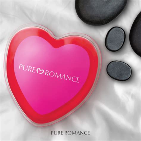 Pure Romance Heart Massager • Reusable Warming Heat Pack • New Free Shipping Ebay