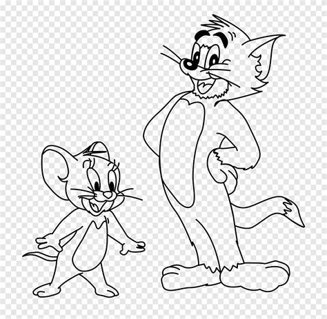Colorea A Tom Y Jerry Dibujos Tom Y Jerry Y Dibujos Para Colorear