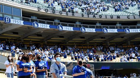 Dodgers Offer Seats In Fully Vaccinated Only Sections For Upcoming 9