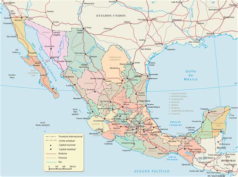 Mapa De Mexico World Map Weltkarte Peta Dunia Mapa Del Mundo Earth Map