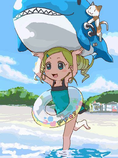 Safebooru 1girl 3 Barefoot Beach Bubble Cartoon Network Casual One