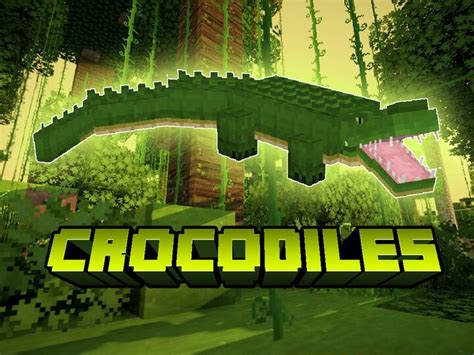 Crocodiles Mod Minecraft Mod