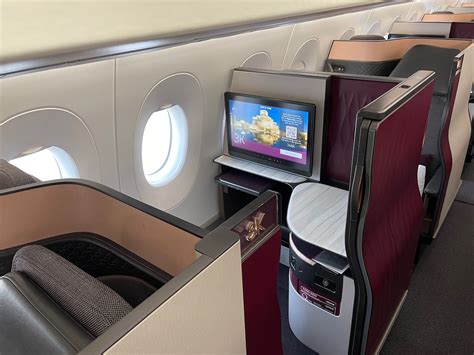 Review Qatar Airways A350 1000 Business Class Live And Lets Fly