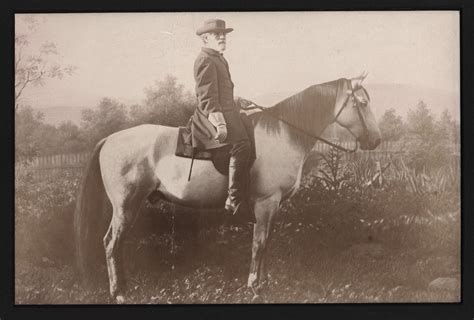 Portrait Of Robert E Lee On His War Horse Traveler