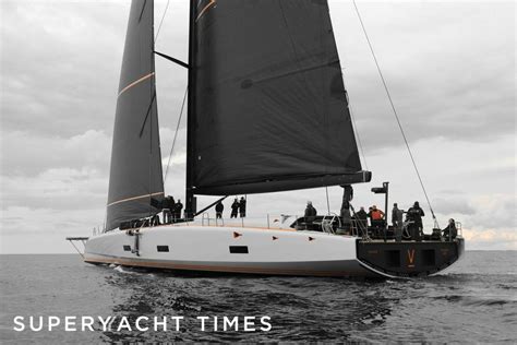 34m Baltic 111 Foil Assisted Sailing Yacht Raven Begins Sea Trials