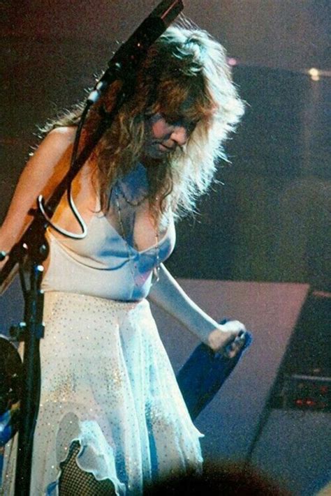 Young And Beautiful Stevie Nicks On Stage In The 1970s And