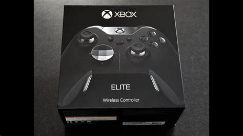 Xbox One Elite Controller Unboxing Youtube