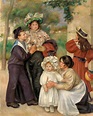 A Família Renoir (1896) de Pierre-Auguste Renoir | Tela para Quadro na ...