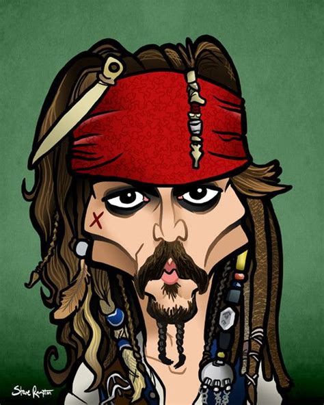 Jack Sparrow Pirates Of The Caribbean Steve Rampton On Artstation At